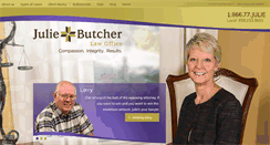 Desktop Screenshot of juliebutcherlaw.com