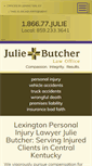 Mobile Screenshot of juliebutcherlaw.com